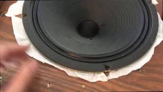 A better way to mount your speaker in your guitar cabinet-How to fix voice coil rub part 2