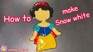 How to make pancake art snow white princess | LEMON Pancake