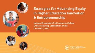 Strategies for Advancing Equity in Higher Education Innovation & Entrepreneurship