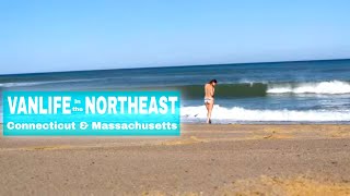 VANLIFE in the Northeast USA - CT & MA  | Solo Female Van life // USA Vanlife Road Trip-Ep.7