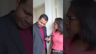 crente  pediu oração ao pastor