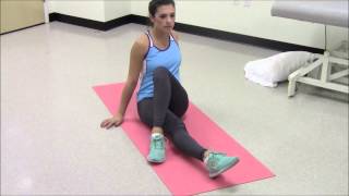 Lumbar Rotation Stretching