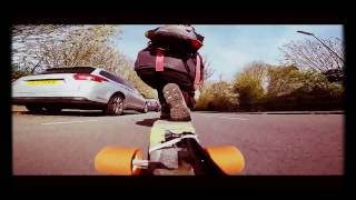 Horley Surrey Train Station Long Board Run - Fanfare Of The Absurdity Mix