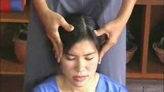 how to give a thai head and neck massage