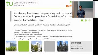 Combining Constraint Programming and Time Based Decomposition Approaches