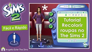 Tutorial Como fazer recolors de roupas, acessorios e peles no The Sims 2