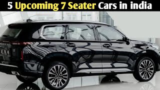 5 upcoming 7 seater cars launch in India 2024 | upto 4-5 months | upcoming 7 seater cars in India