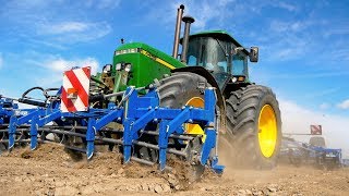 '89 John Deere 4455 | Preparing Seedbed | Pure Sound | Hanko Blok