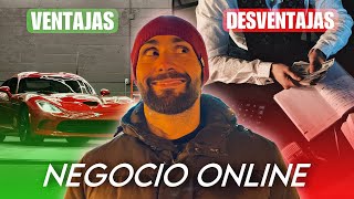 Ventajas y DESVENTAJAS de crear un negocio ONLINE (Comprobado ✅)