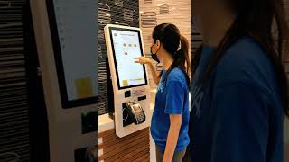 MCDONALD's  SELF SERVICE SYTEM|#mcdonalds #mydubai