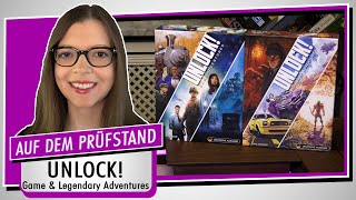 Spiel doch mal UNLOCK - GAME & LEGENDARY ADVENTURES! - Brettspiel Rezension Meinung Test #440