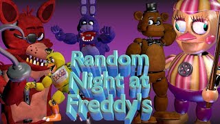 [FNAF/BLENDER] Random Night at freddys  (2019)