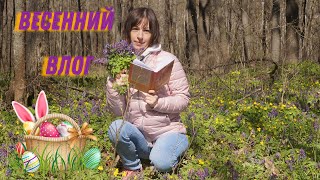 🌷Весенне-пасхальный влог🌷☀️📚Читаю книгу 🥮 пеку кулич ♥️ живу....