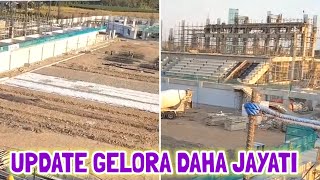 HANYA 150 MILLIAR! Update Gelora Daha Jayati Kediri! Progres Struktur Utama, Drainase, Lapangan