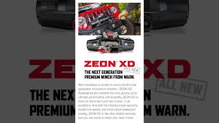 Warn Industries is excited to announce the next generation of premium winches—ZEON XD. 🇺🇸