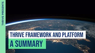 THRIVE Framework and Platform: A Summary | TBLI Awards 2022 | THRIVE