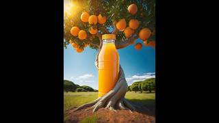 Adobe Fire Fly Tutorials - How to make Mockup Orange Juice #ducthangds #adobephotoshop