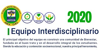 Presentación EQUIPO Interdisciplinario - Colegio María Montessori (Arica, Chile)