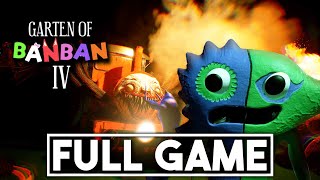 GARTEN OF BANBAN 4 Gameplay Walkthrough FULL GAME - No Commentary