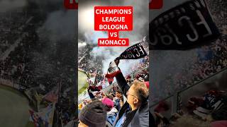 Champions League - Bologna - Monaco le squadre entrano in campo