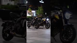 Honda CB650R & Triumph Scrambler #Honda  #Triumph #CB600F #CBR500r #CBR1000r #CB1000R #CBR650R