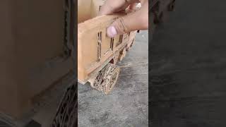 new TATA 407 ### track body ##  ready cardboard #luxury ##automobile viral