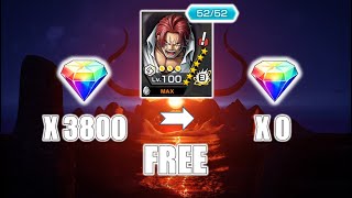 [FREE] Spend 0 Rainbow Diamonds to get Kamusari Shanks Divine Departure - One Piece Bounty Rush OPBR