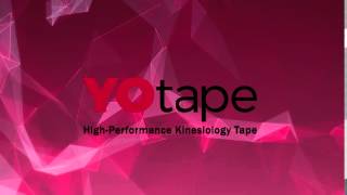 YoTape Precut Kinesiology Tape Just Launched Now Live!