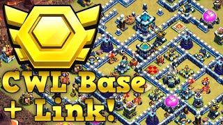 TH13 CWL Base With Link! 2020 Town Hall 13 War Base Clash of Clans