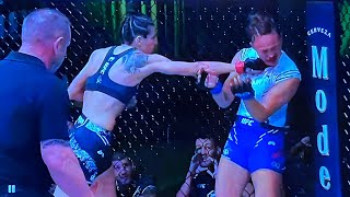 Extremely Brutal and Hard to Watch Fight! Still love you Waterson!!! | Marina Rodriguez vs Waterson