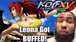 KOF 15 Leona Reaction Trailer