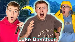 SURVIVE This Try Not To Laugh : Funniest  Luke Davidson Shorts | Luke Davidson Compilations 2024