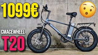 Halpa 48v 750w sähköpyörä | Cmacewheel T20 unbox