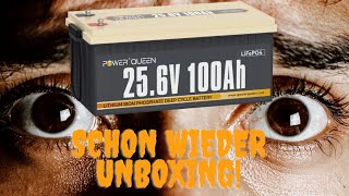 [Power Queen] 24V 100Ah LifePo4 Batterie Unboxing!!!