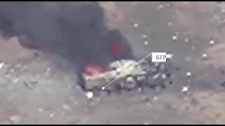 77th brigade Ukraine drone destroyed Russian Buk, Tank and more in the Kruhliakivka, Kharkiv region