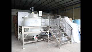 YETO 1000 liters Polypropylene anticorrosive mixing tank