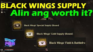 Night Crows | Alin ang Black Wing's Supply na Para Sayo?