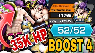 BOOST 4 CRACKER STILL SLAYS EVERYONE! 😤 | One Piece Bounty Rush OPBR SS League Battle