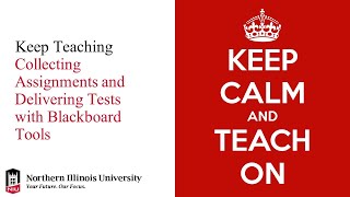 Collecting Assignments and Delivering Tests with Blackboard Tools