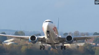 Jet2 holiday Boeing 737 and more Landing and Departure from UK 🇬🇧 international Airport |BHX|