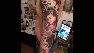 Zen Black Irezumi - Geisha Irezumi Sleeve - 2018