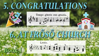 Frösö Flowers: Congratulations and At Frösö Church (Book 1, no 5+6/8)