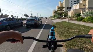 Bike Along with Me Northbound on Highway A1A Part 3