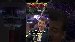 Neil deGrasse Tyson Bullying NIKOLA TESLA and HIS FANS! #shorts