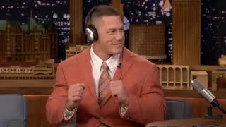 John Cena enjoying the Bing Chilling Song