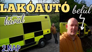 LAKÓAUTÓS KIRÁNDULÁS 2.nap:  Életképek a lakóból. + kis történelmi kirándulás #vanlife @zozek77