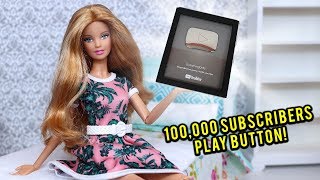 Unboxing My EverythingDolls 100,000 Subscriber Silver Play Button!