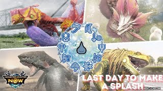 Last Day for the Water Event Make it count!!! #mhnow #monsterhunternow #gaming