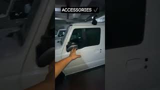 JIMNY ACCESSORIES #shots #ytshots #youtubeshortsindia #jimny2023 #marutisuzuki #jimnyaccessories