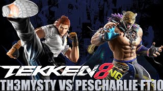 Intense FT10 Casual Set - th3mysty (Hwoarang) Vs PEScharlie (King) Tekken 8